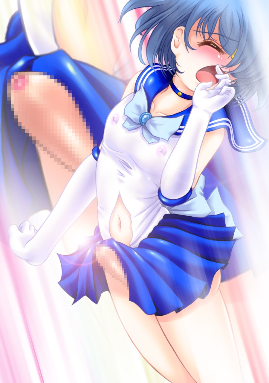 1boy ami_mizuno bishoujo_senshi_sailor_moon censored clothing crossdressing free_style genderswap genderswap_(ftm) male male_only male_sailor_mercury rule34 rule_63 sailor_mercury skirt solo tagme
