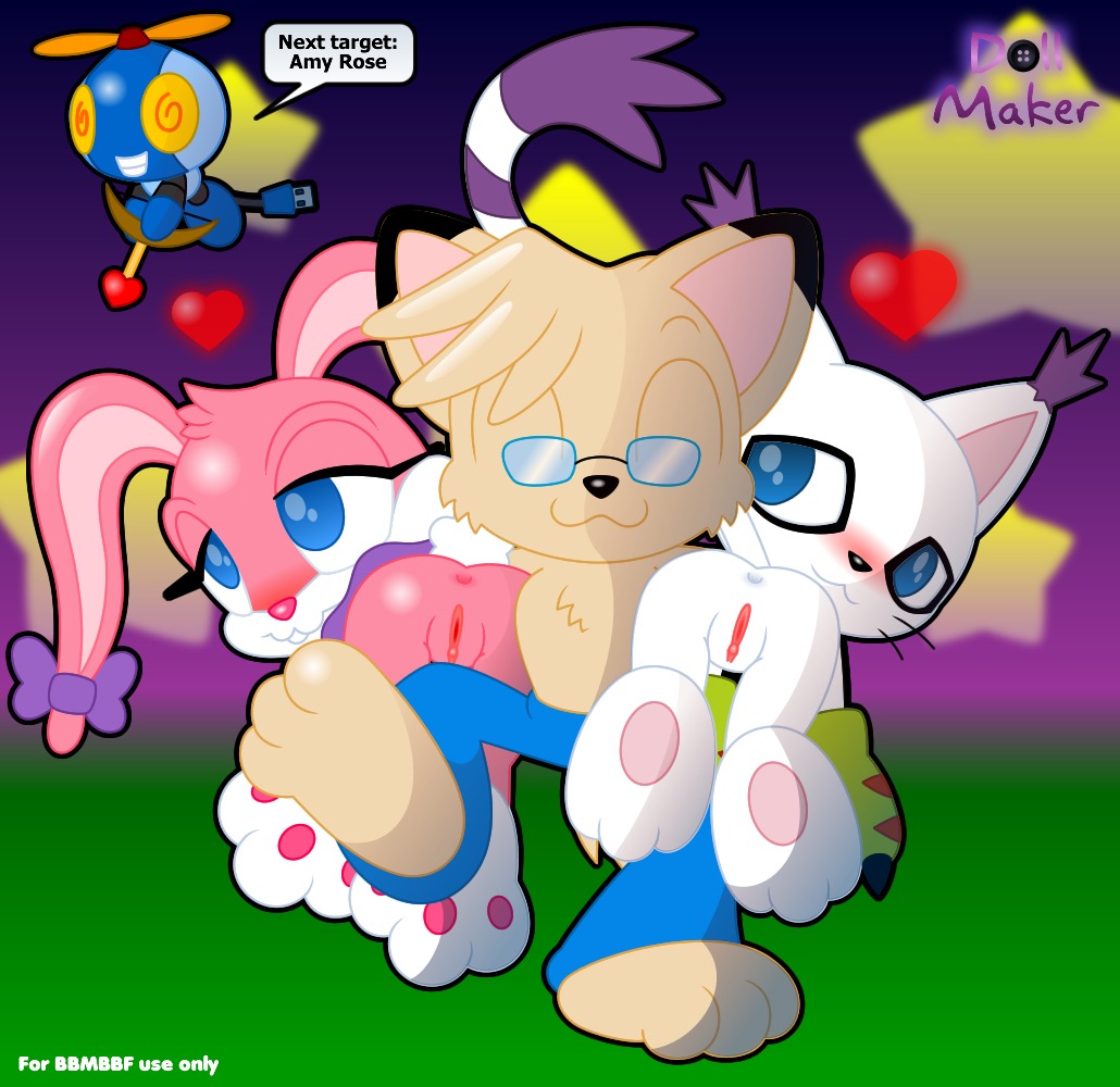 anthro arrow ass babs_bunny bow_(weapon) carrying character_request digimon dollmaker female flying fur furry gatomon heart interspecies male mammal monster_boy multiple_females nude omochao pussy rabbit rule34 shoulder_carry sonic_(series) sonic_the_hedgehog_(series) standing tagme tiny_toon_adventures uncensored