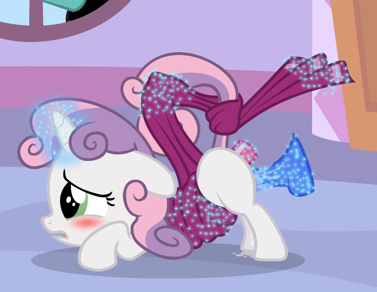 anal anal_masturbation anal_penetration ass_up badumsquish bdsm blush bodily_fluids bondage bound dildo dildo_in_ass dildo_in_vagina dildo_insertion double_penetration e621 equid equine female feral floating_dildo forced friendship_is_magic fur genital_fluids green_eyes hair hasbro hi_res horn inside levitation magic magical_binding mammal masturbation multicolored_hair my_little_pony mythological_creature mythological_equine mythology object_in_ass on_model penetration pink_hair purple_hair rape sex sex_toy sex_toy_in_ass sex_toy_in_vagina sex_toy_insertion solo submissive submissive_female sweetie_belle_(mlp) tail tail_bondage tail_tied toying_self two_tone_hair unicorn vaginal vaginal_fluids vaginal_masturbation vaginal_penetration white_body white_fur young young_female young_feral