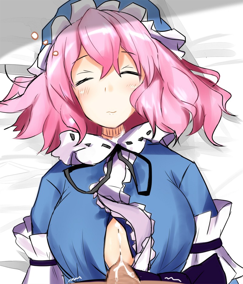female rule34 tagme touhou yuyuko_saigyouji