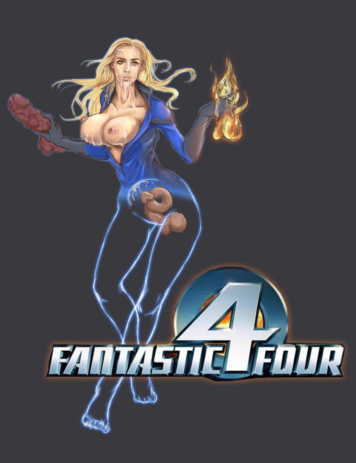 1girls ben_grimm fantastic_four female human_torch incest invisible_woman johnny_storm marvel marvel_comics mr_fantastic reed_richards rule34 sue_storm the_thing_(marvel)