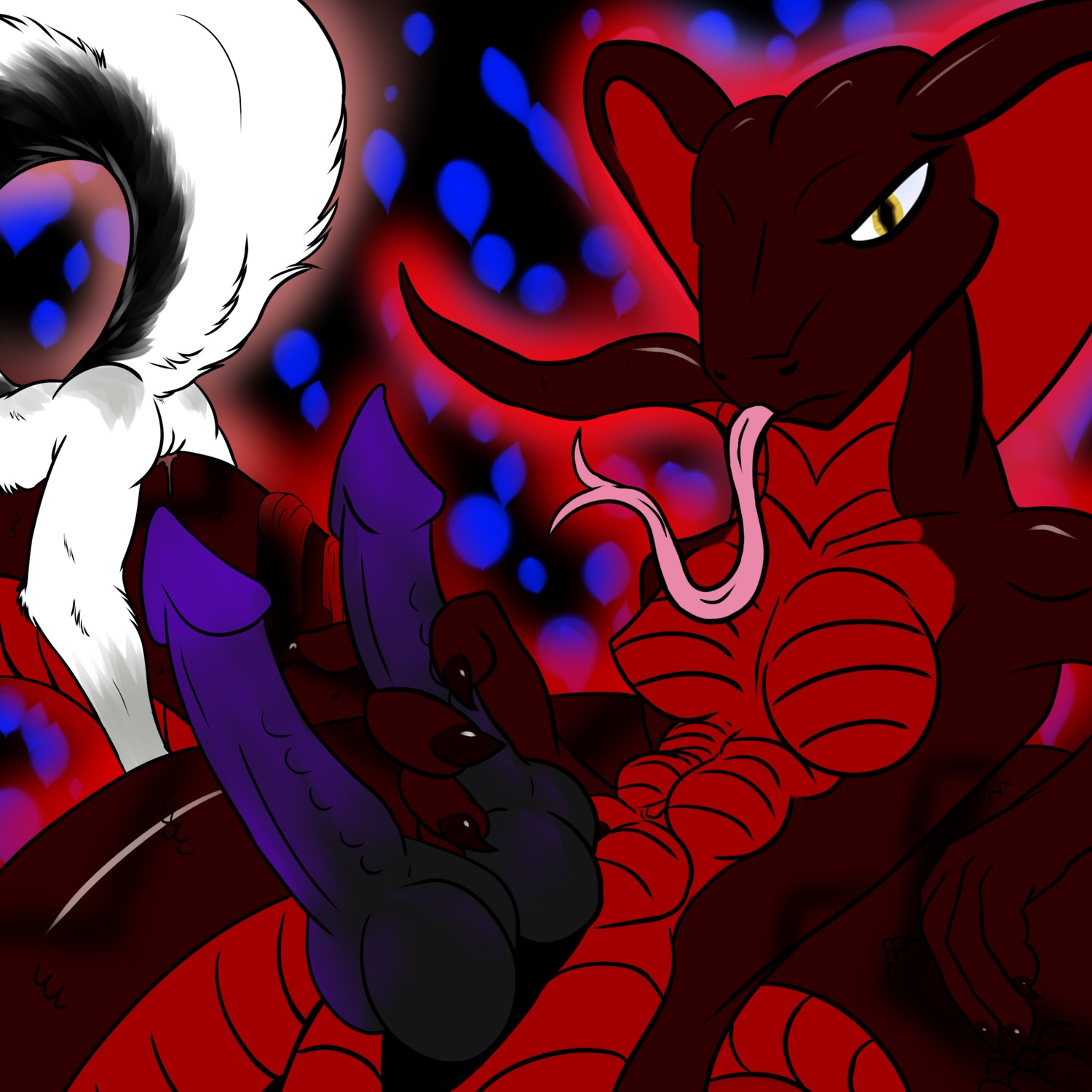 1:1 2014 2_penises abstract_background absurd_res animal_genitalia animal_penis anthro apode arisu_arctasian big_penis black_body black_fur breasts canid canine canine_genitalia canine_penis canis claws cobra color_contrast domestic_dog draconcopode duo e621 erection female forked_tongue fox fur genitals gynomorph hemipenes hi_res huge_penis husky intersex kizzneth kizzneth_(artist) kizzneth_(character) knot legless long_tongue looking_at_viewer mammal masturbation messy multi_genitalia multi_penis naga non-mammal_breasts nordic_sled_dog penile penile_masturbation penis purple_penis raised_tail red_body red_scales red_theme reptile scales scalie serpentine simple_background snake snake_hood solo_focus spitz tail tongue tongue_out unusual_anatomy unusual_genitalia unusual_penis vulva white_body white_fur yellow_eyes