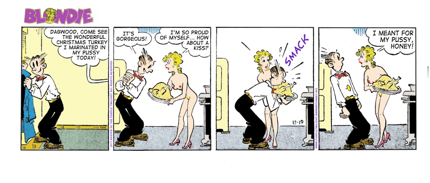 blondie blondie_(comic) blondie_bumstead casual clothing comic_strip cooking dagwood_bumstead edit female human male nudist pale_skin rule34 tagme