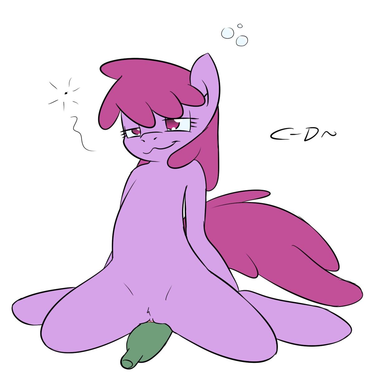 1:1 atrolux berry_punch_(mlp) bottle conditional_dnp container digital_media_(artwork) drunk e621 earth_pony equid equine female friendship_is_magic genitals hair hasbro hi_res horse mammal my_little_pony pink_hair pony purple_eyes simple_background smile solo substance_intoxication tail vulva white_background