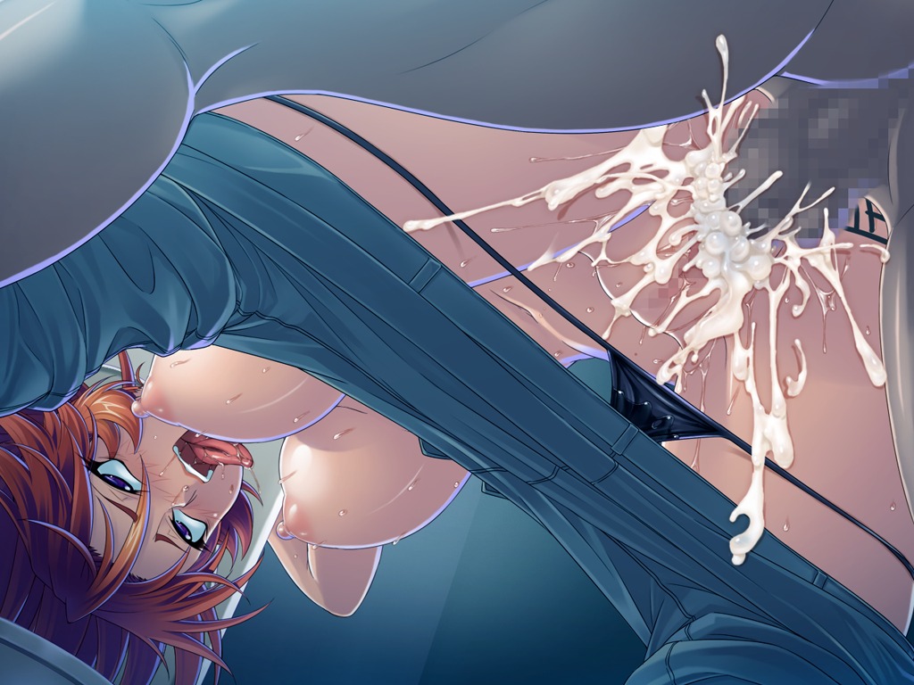 ahe_gao ass azuma_kamimura balls body_writing breasts cara_the_blood_lord censored female fucked_silly kagami large_breasts lilith-soft male nipples panties_down penis rule34 tally_marks testicles