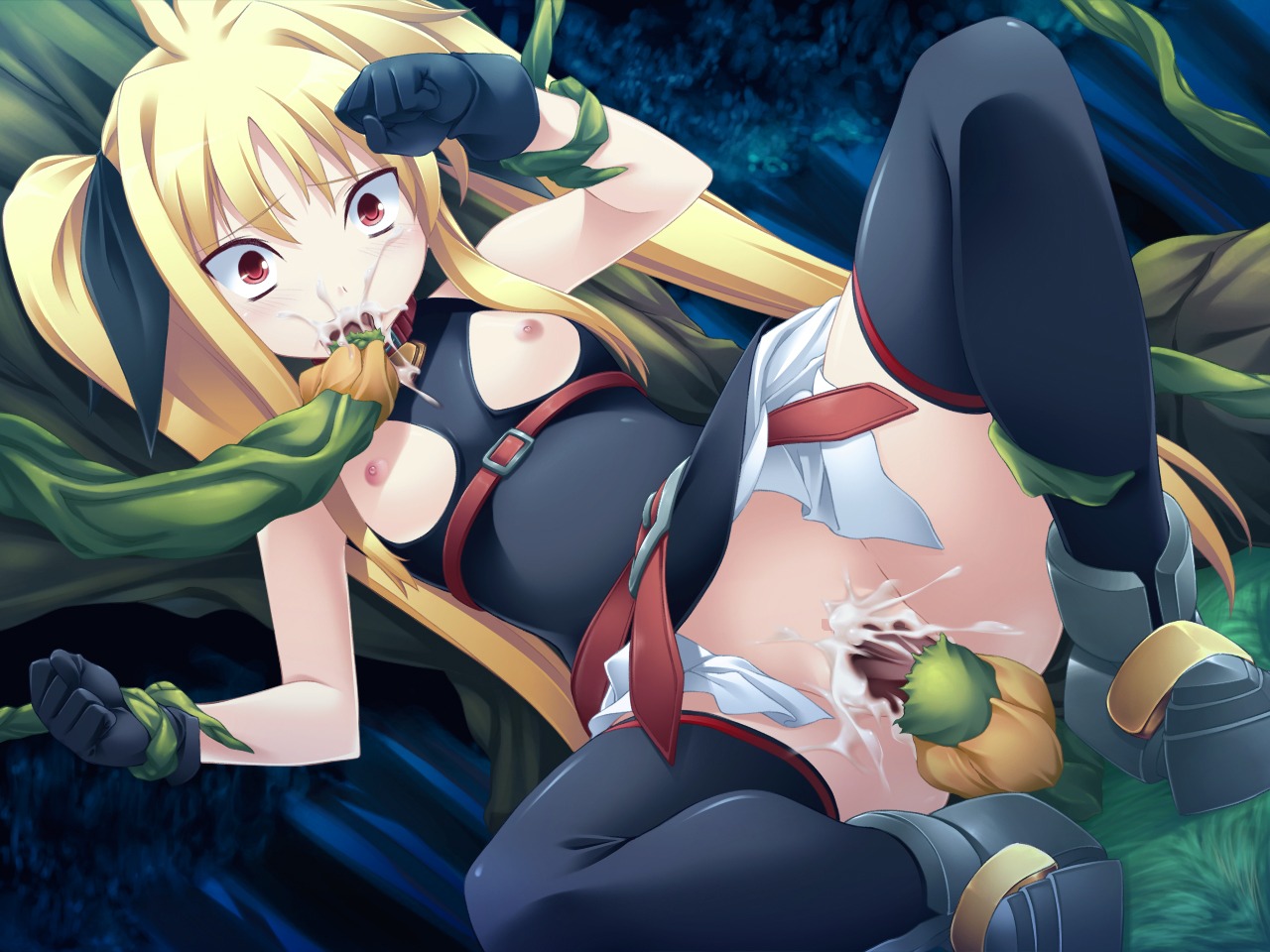 breasts fate_testarossa female mahou_shoujo_lyrical_nanoha mahou_shoujo_lyrical_nanoha_a's rule34