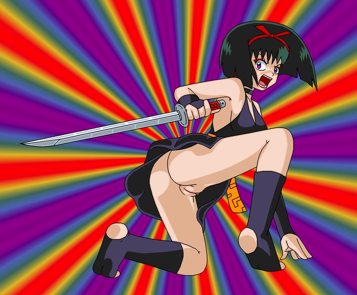 female inuyasha no_panties no_underwear rule34 solo tagme yura_sakasagami yuraofthehairfan