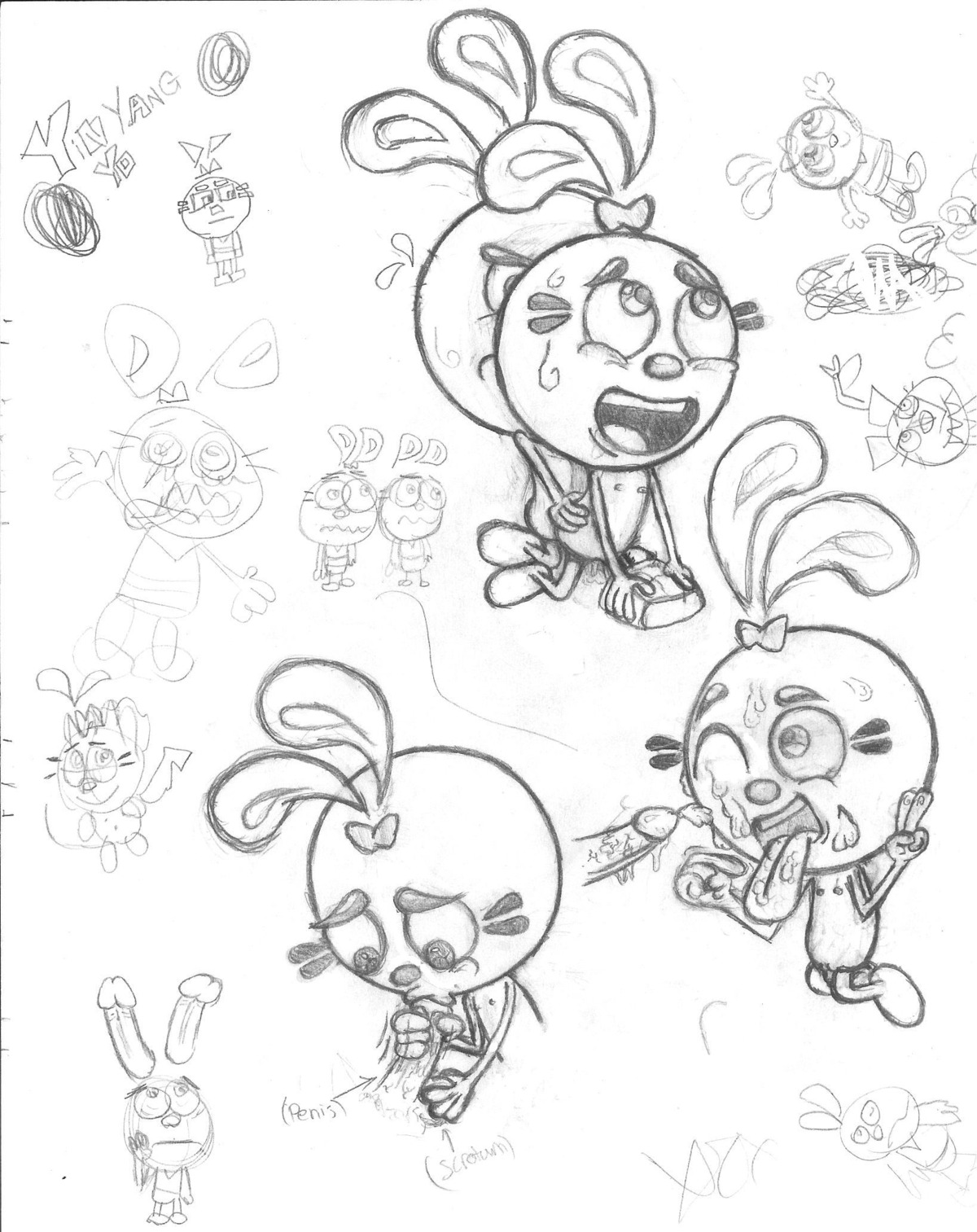 anthro brother_and_sister bunny female furry incest lagomorph male penis rabbit rule34 tagme traditional_art yang_(yin_yang_yo!) yin_(yin_yang_yo!) yin_yang_yo!
