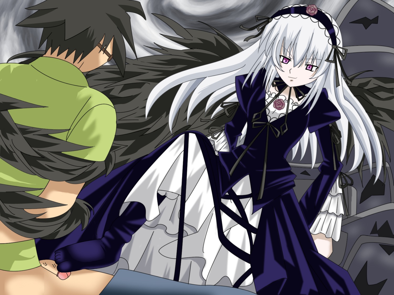 female rozen_maiden rule34 sakurada_jun suigintou tagme