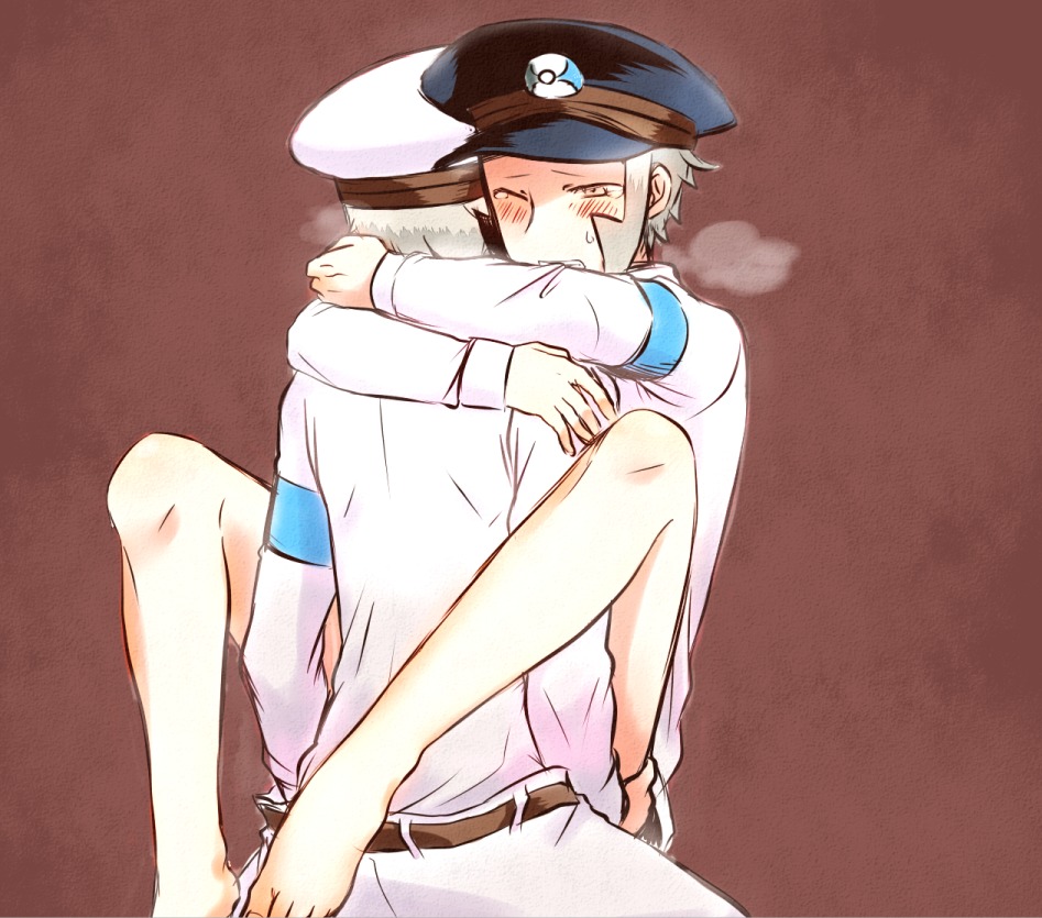 blush clothes color emmet_(pokemon) hat human incest ingo_(pokemon) male male_only multiple_males pokemon pokemon_bw rule34 subway_boss tagme yaoi