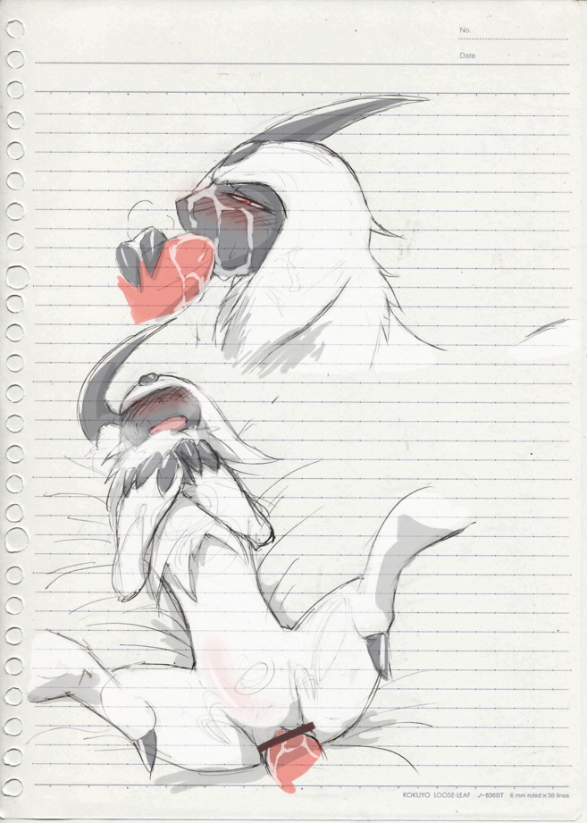 absol blush bodily_fluids censor_bar censored claws cum disembodied_penis duo e621 erection fellatio female female_focus female_penetrated feral generation_3_pokemon genital_fluids genitals grandfathered_content ineffective_censorship male male/female male_penetrating male_penetrating_female mammal nintendo open_mouth oral oral_penetration penetration penile penile_penetration penis penis_in_vagina pokemon pokemon_(species) red_eyes sex solo_focus spread_legs spreading unknown_artist vaginal vaginal_penetration