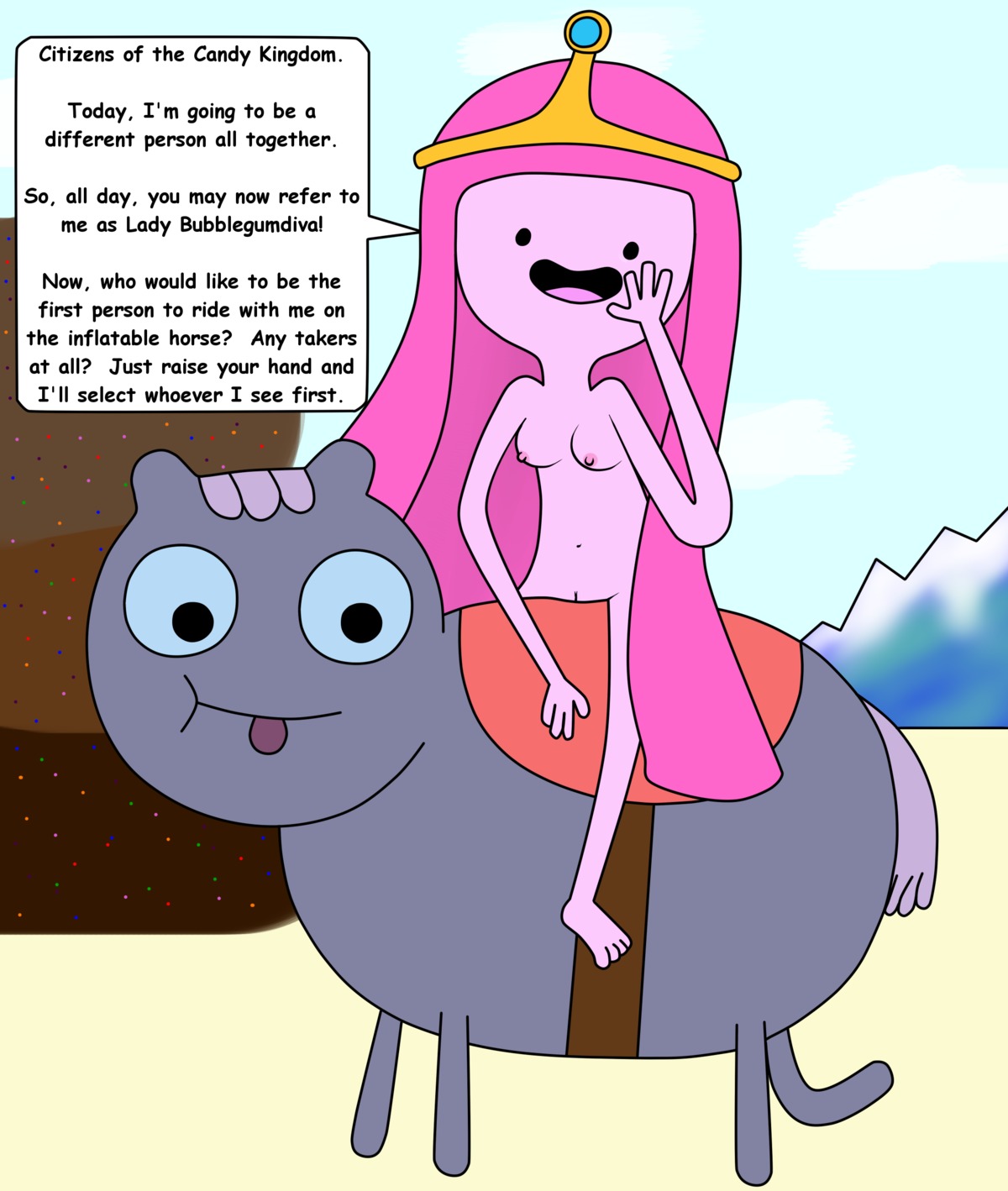 adventure_time cartoon_network female ice_king princess_bubblegum rule34 tagme temjin89
