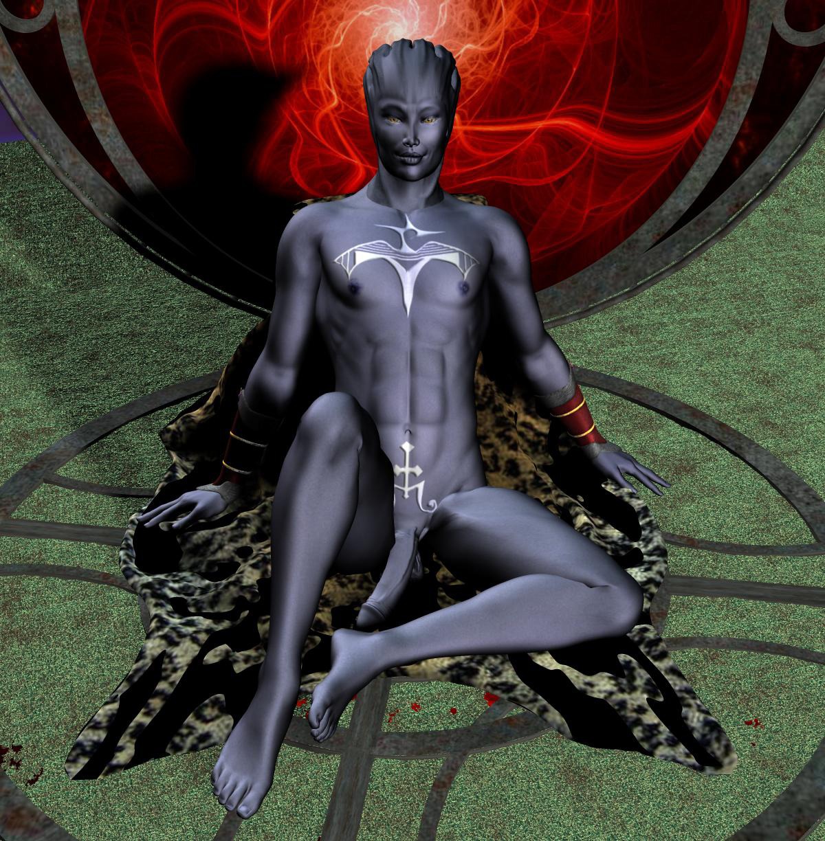 1boy 3d asari chup@cabra male male_only mass_effect rule34 rule_63 solo