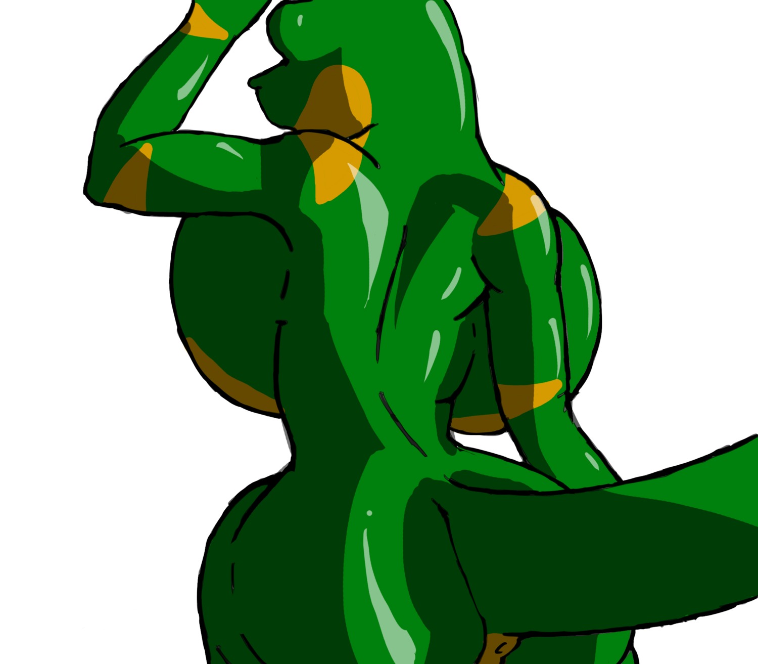 aisha_neavi_(akelyx) akelyx_(artist) anthro anus big_breasts biped breasts butt dinosaur dromaeosaurid e621 female hi_res huge_breasts non-mammal_breasts nude prehistoric_species rear_view reptile saurischian scalie simple_background sitting solo tail theropod velociraptor
