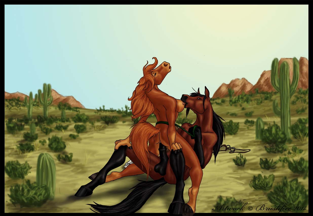 2012 andalusian_horse animal_genitalia animal_penis anthro balls big_penis black_body black_fur black_hair breast_play breast_suck breasts bridle brown_body brown_fur brushfire cactus clothing comic day desert duo e621 equid equine equine_genitalia equine_penis erection eyes_closed female female_penetrated fur genitals hair hooves horse male male/female male_penetrating male_penetrating_female mammal mane nipples nude outside penetration penile penile_penetration penis penis_in_vagina plant red_body red_fur red_hair reins saddle sex sky sucking tail transformation transformation_through_sex vaginal vaginal_penetration