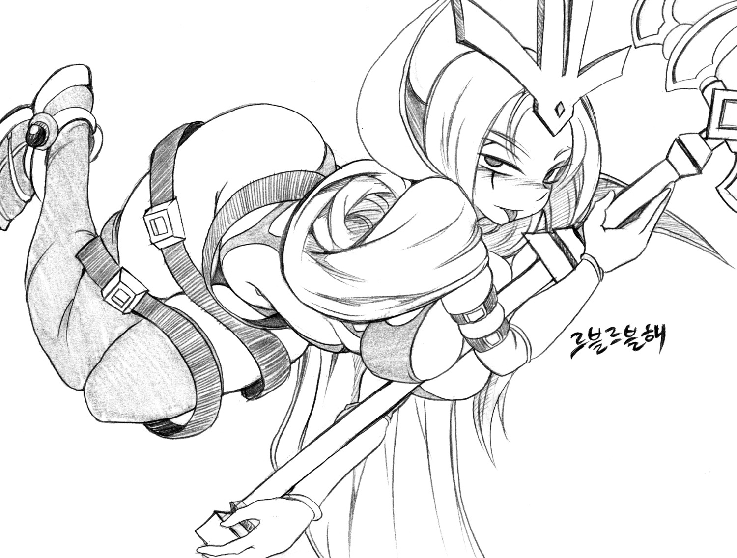 female kimmundo league_of_legends leblanc rule34 tagme