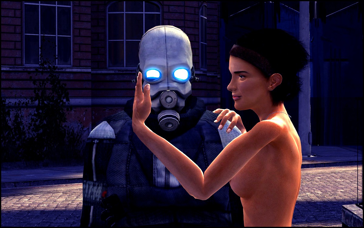 1boy 1girls 3d alyx_vance civil_protection_(half-life_series) clothed clothed_male clothed_male_nude_female clothing completely_naked completely_nude female garry's_mod gas_mask half-life_(series) half-life_2 human human_female human_male human_only male mask masked masked_male meddy_(artist) nude nude_female pmg rule34 straight