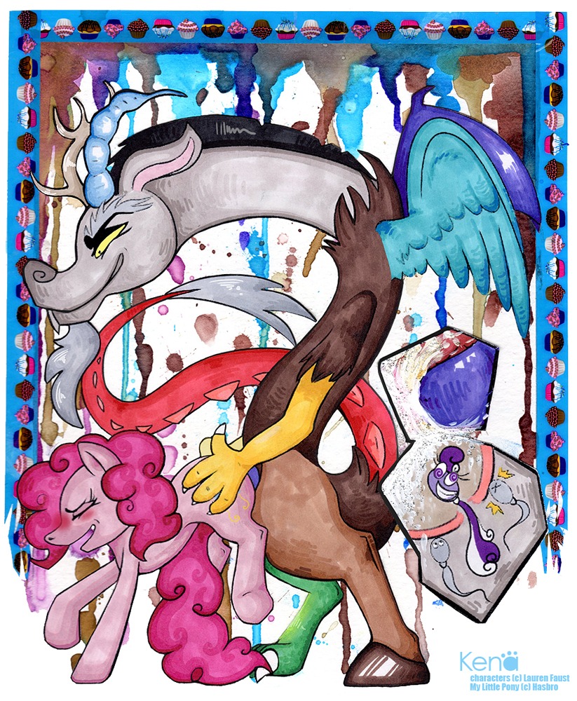 2014 blue_body blue_feathers blush bodily_fluids chimera cum cum_in_vagina cum_inside cupcake discord_(mlp) draconequus duo e621 earth_pony equid equine erection eyes_closed feathered_wings feathers female female_penetrated feral food friendship_is_magic from_behind_position genital_fluids genitals hair hasbro hooves horn horse impregnation impregnation_view internal interspecies kena male male/female male_penetrating male_penetrating_female mammal membrane_(anatomy) membranous_wings my_little_pony nude ovum penetration penile penile_penetration penis penis_in_vagina pink_hair pinkie_pie_(mlp) pony screwball_(mlp) sex sperm_cell vaginal vaginal_penetration wings