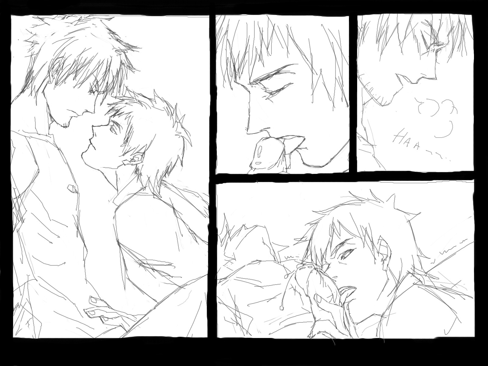 fate/stay_night fate/zero fate_(series) kirei_kotomine kiritsugu_emiya male male_focus male_only rule34 tagme yaoi