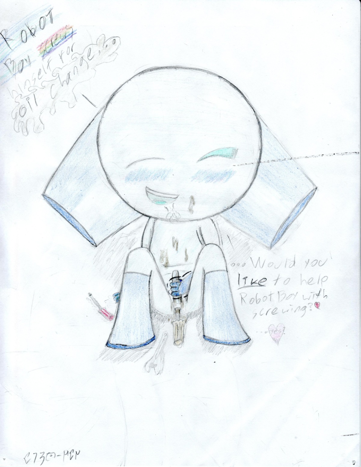 1boy male male_only robotboy robotboy_(character) rule34 solo tagme