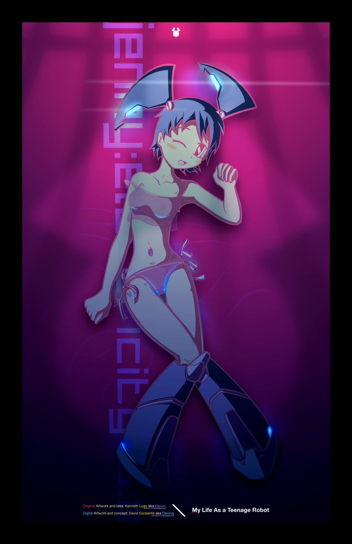 1girls 2d davirus female female_only gynoid humanoid jenny_wakeman my_life_as_a_teenage_robot robot robot_girl robot_humanoid rule34 smooth_skin solo tagme teenager