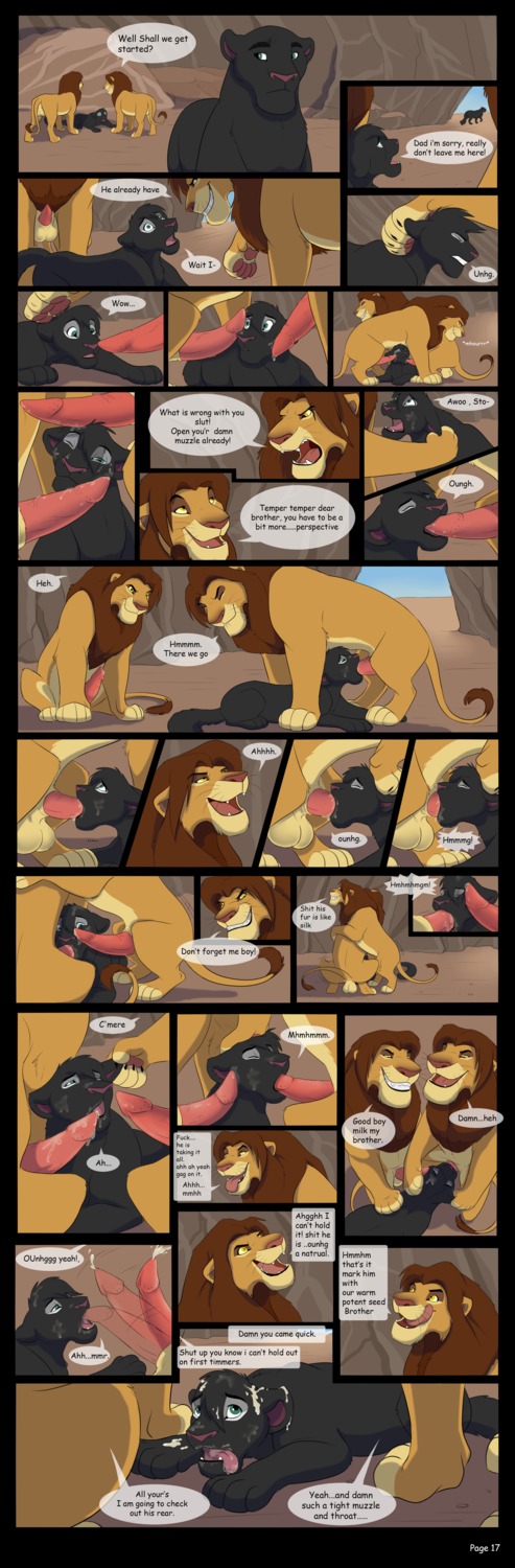 abandoned abandonment absurd_res age_difference animal_genitalia animal_penis anus apio backsack balls begging begging_for_mercy black_body black_border black_fur black_tail bodily_fluids border bouncing_penis brown_mane brown_tail butt comic cum cum_on_face detailed_background dialogue e621 english_text erection explicitly_stated_nonconsent eyes_closed father_(lore) felid feline_genitalia feline_penis fellatio feral feral_on_feral forced forced_partners fur genital_fluids genitals glans good_boy green_eyes group head_grab hi_res indirect_incest_(lore) irrumatio looking_back lying male male/male male_penetrated male_penetrating male_penetrating_male mammal mane melanistic multicolored_body multicolored_fur multiple_scenes nude older_dom_younger_sub on_front one_eye_closed open_mouth oral oral_penetration orange_body orange_fur orange_tail orgasm outside outside_sex page_number pantherine parent_(lore) penetration penile penile_spines penis penis_in_mouth pink_nose precum profanity rape reallynxgirl restrained sex shads side_view snout speech_bubble tail tail_tuft tan_balls tan_body tan_fur tan_glans tan_penis tan_tongue teeth text the_shadow_of_light tongue tongue_out tuft two_tone_body two_tone_fur two_tone_tail ubaya wishbone_mouth yellow_eyes young young_feral younger_penetrated