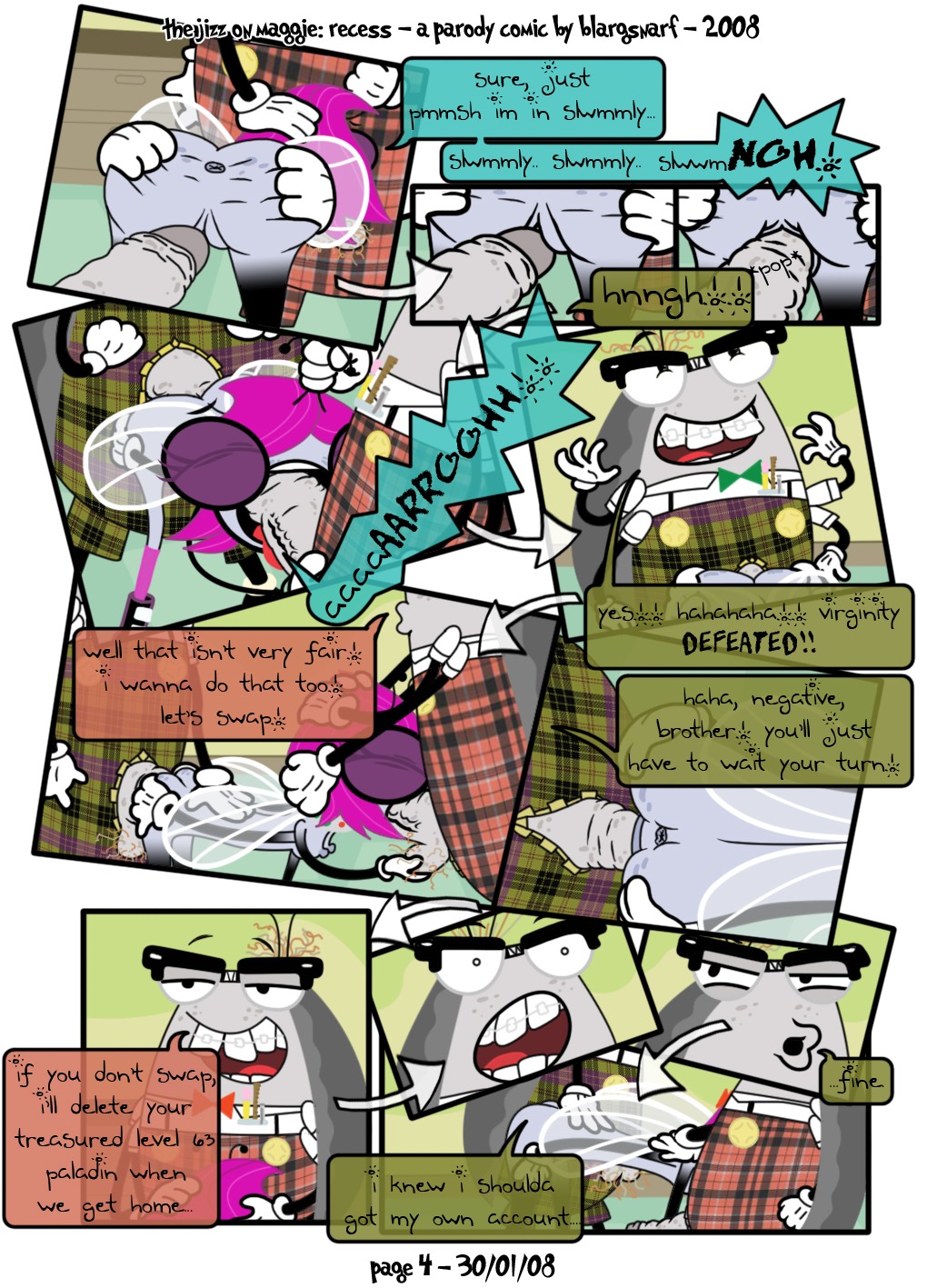 anthro anthro_only anus balls blargsnarf comic disney disney_channel eugene_(the_buzz_on_maggie) female maggie_pesky male nipples penis pussy rule34 sex straight tagme testicles the_buzz_on_maggie toon_disney wendell_(the_buzz_on_maggie)