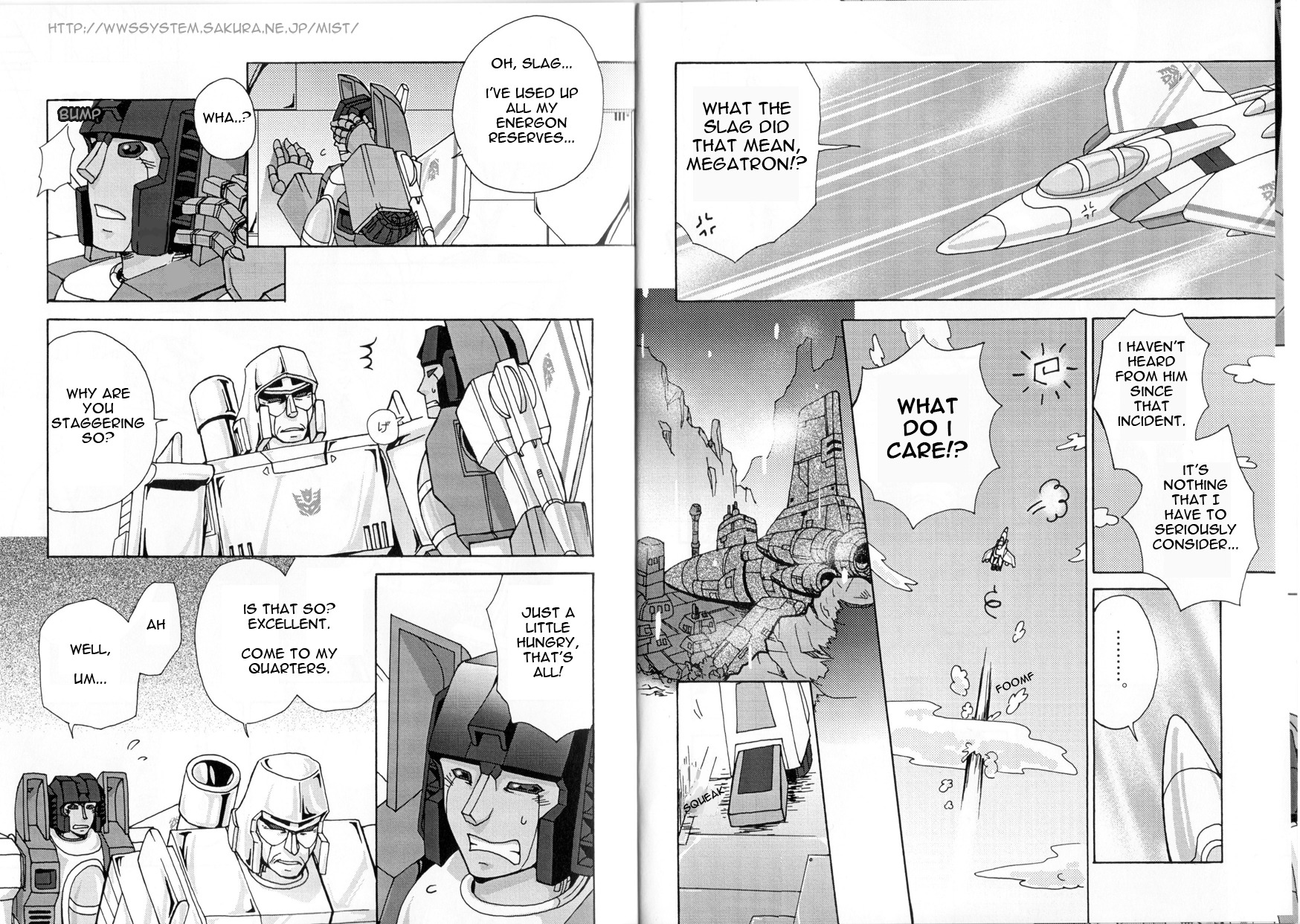 black_and_white comic gay imminent_rape male megatron rule34 starscream tagme transformers transformers_g1