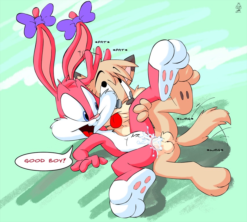 anthro babs_bunny cub female fur furry ishoka male mammal rabbit rule34 straight tagme tiny_toon_adventures uncensored