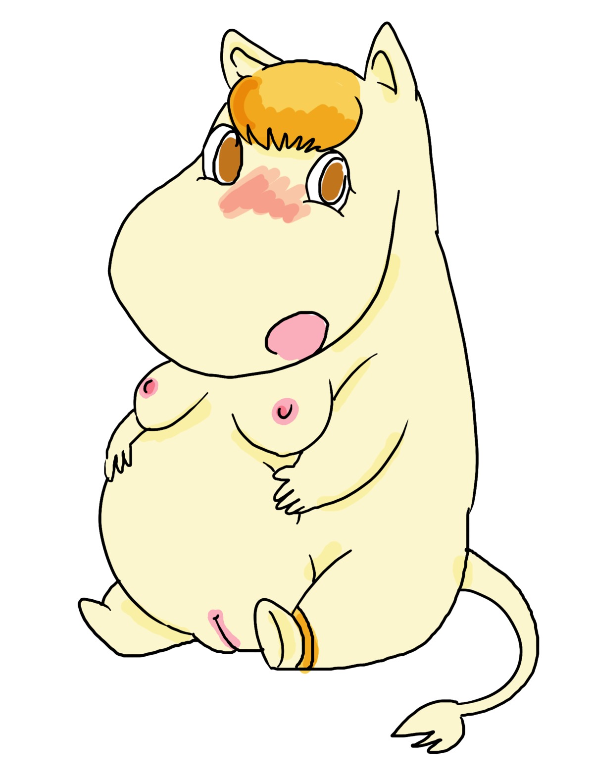 female obese_female rule34 snorkmaiden tagme the_moomins