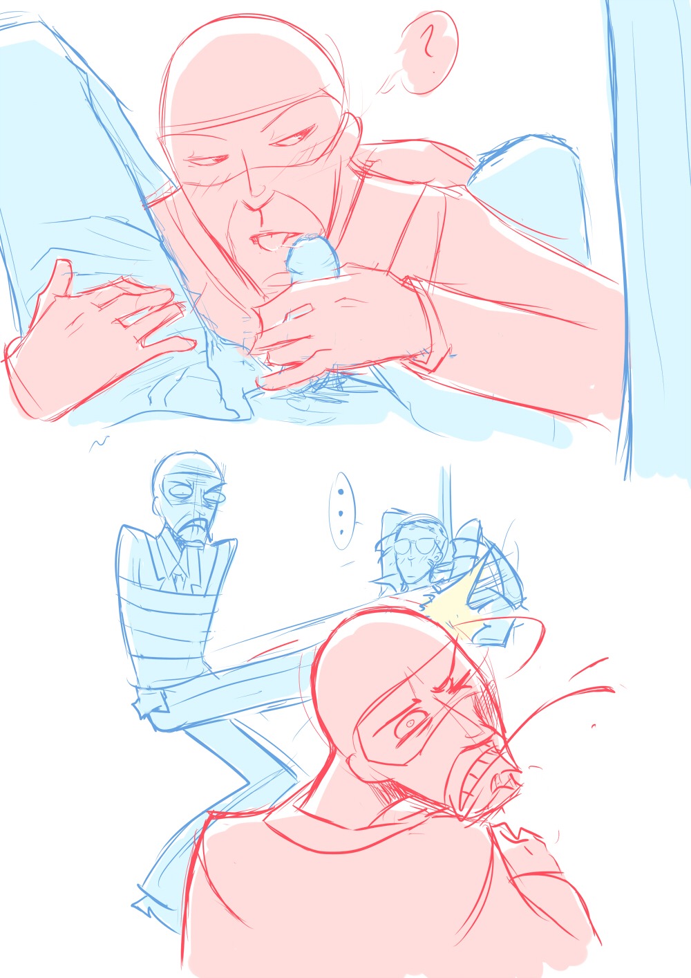 2d artist_request gay human human_male human_only male male_only rule34 sniper_(team_fortress_2) spy_(team_fortress_2) team_fortress_2 yaoi