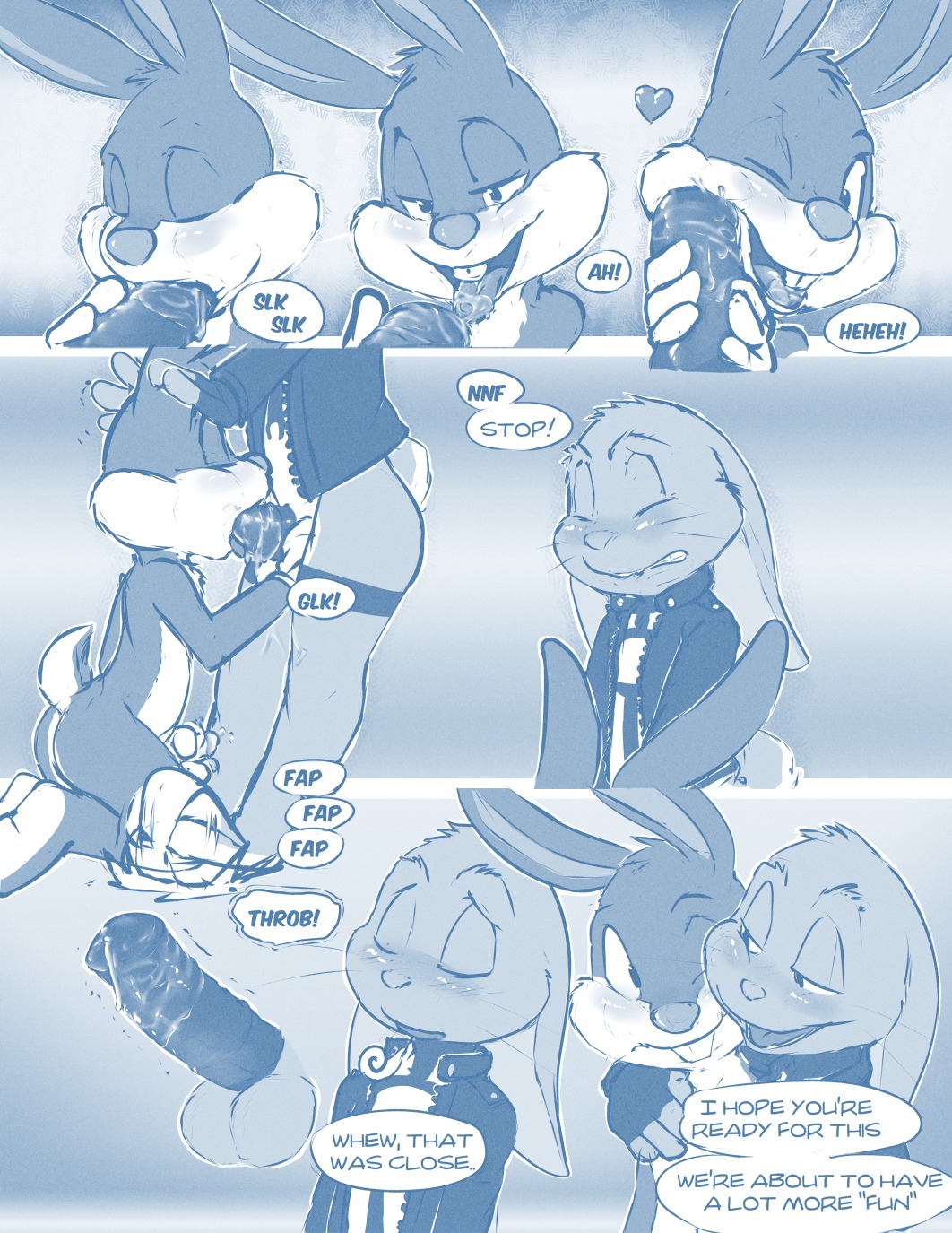 0r0 2011 animal_genitalia animal_penis anthro balls big_penis blue_and_white blush bodily_fluids buster_bunny cherry_cola_(comic) clothing comic dialogue digital_media_(artwork) duo e621 english_text equine_genitalia equine_penis erection fellatio genital_fluids genitals heart_symbol hi_res humanoid_genitalia humanoid_penis kneeling lagomorph leporid licking male male/male male_penetrated male_penetrating male_penetrating_male mammal masturbation mismatched_animal_penis mismatched_genitalia mismatched_penis monochrome multiple_scenes nude nuzzling oral oral_penetration penetration penile penile_masturbation penis penis_lick penis_nuzzling precum rabbit saliva seth-iova sex suckling text tiny_toon_adventures tongue tongue_out undressing warner_brothers young young_anthro young_male