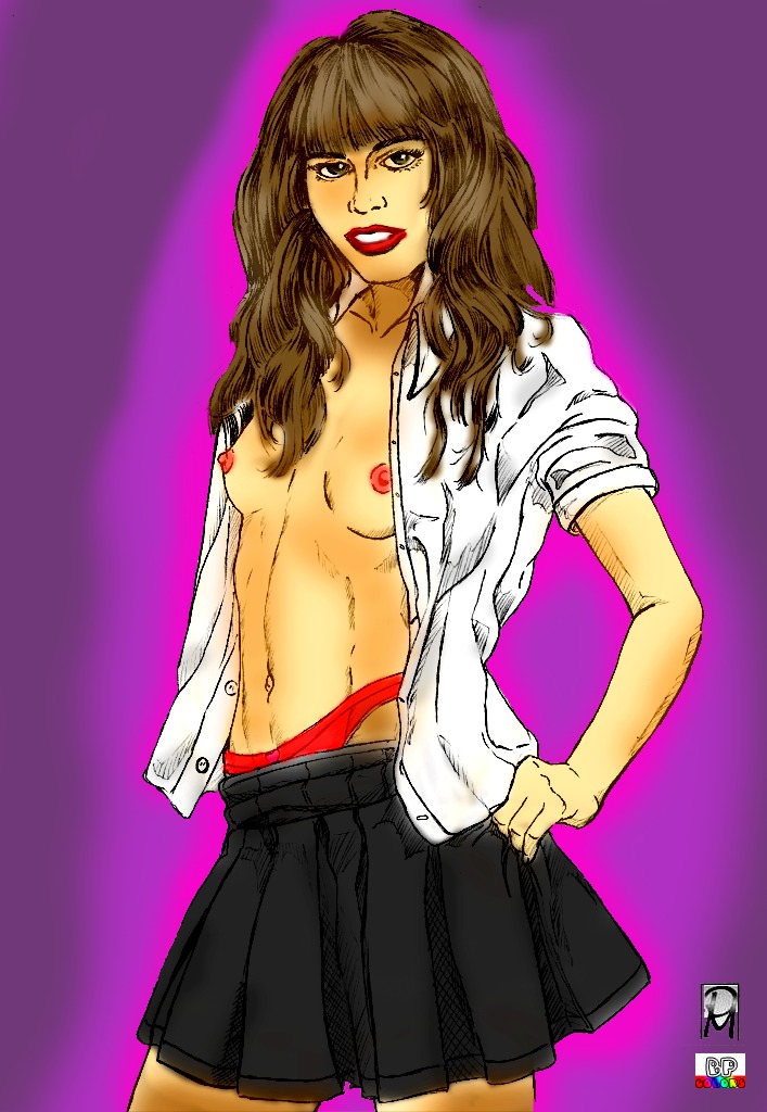 1girls 2007 2d alternate_version_available bangs black_clothing breasts brown_eyes brown_hair clothing color des_manders eyelashes eyes female female_only gryffindor hair hand_on_hip harry_potter hermione_granger hogwarts_school_uniform human human_only light-skinned_female light_skin lips lipstick long_hair looking_at_viewer midriff miniskirt navel nipples no_bra open_clothes open_eyes open_shirt panties panty_peek parted_lips partially_clothed pleated_skirt pose purple_background red_clothing red_lipstick red_nipples red_panties red_underwear rule34 school_uniform schoolgirl shirt simple_background skirt sleeves sleeves_rolled_up small_breasts solo solo_female standing student teeth underwear watermark white_clothing white_shirt witch_(harry_potter)