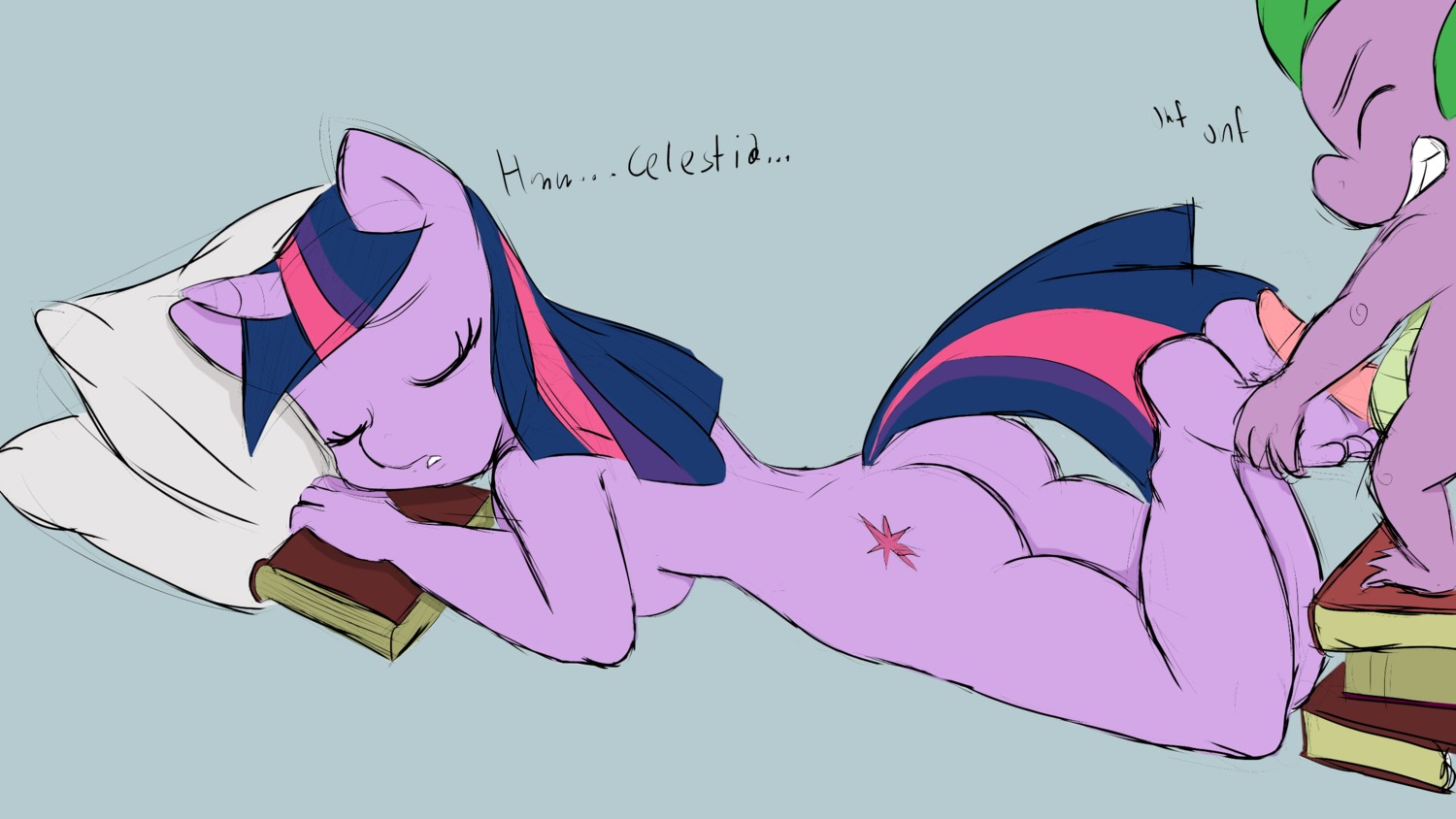 anthro anthrofied dragon equine female friendship_is_magic horse male my_little_pony pony rule34 scalie smooth_skin spike_(mlp) sweethd twilight_sparkle_(mlp) unicorn