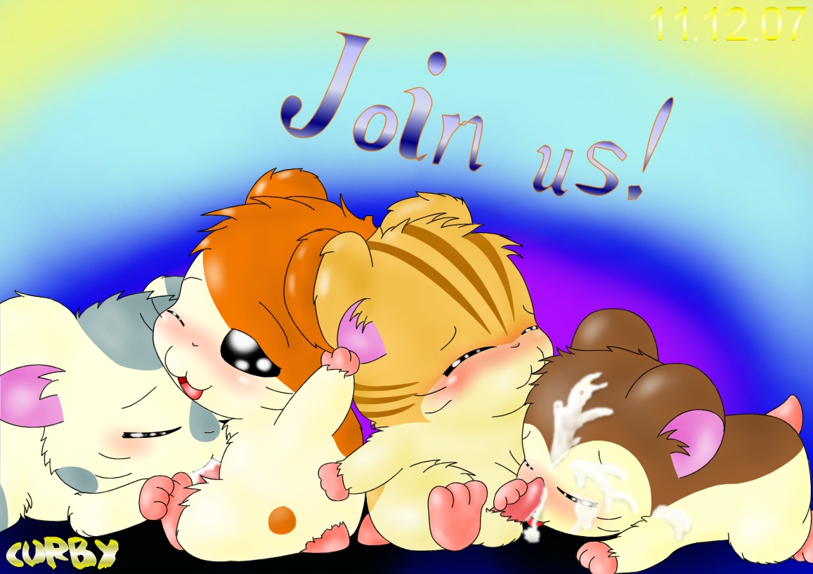 blush bodily_fluids cricetid cum cum_on_face cumshot curby e621 ejaculation english_text erection fellatio feral genital_fluids genitals group group_sex hamster hamtaro hamtaro_(series) handjob licking looking_at_viewer male male/male male_penetrated male_penetrating male_penetrating_male mammal maxwell_(hamtaro) narrowed_eyes open_mouth oral oral_penetration orgasm oxnard_(hamtaro) penetration penile penis rodent sex spots squint stan_(hamtaro) stripes text tongue tongue_out