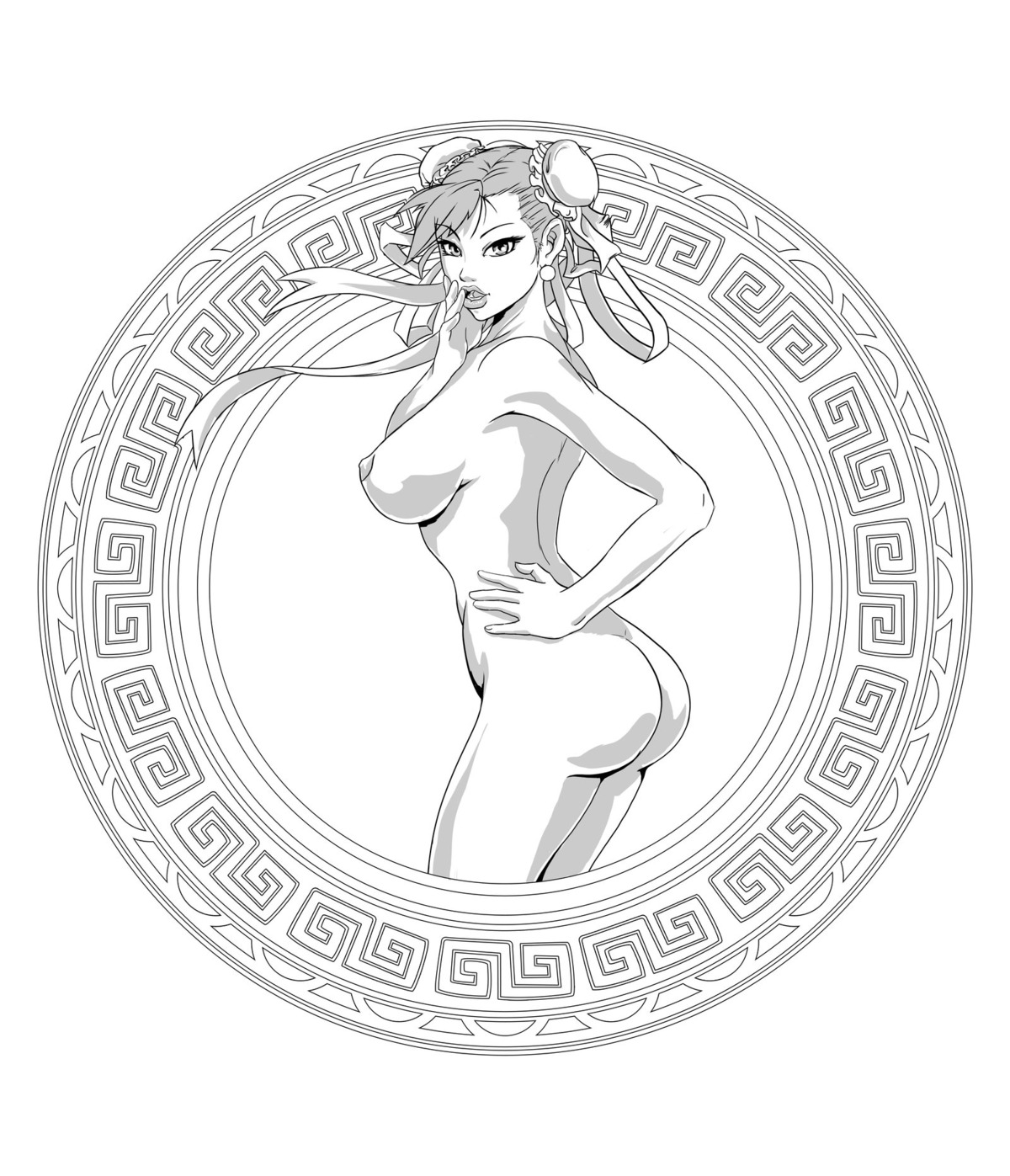 1girls 1maico1 ass chun-li female rule34 street_fighter tagme