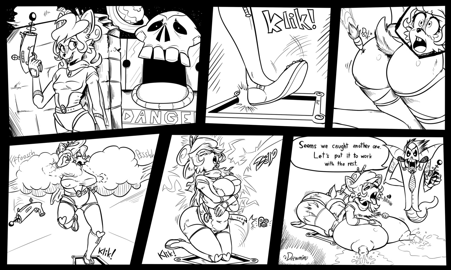 5:3 american_opossum anthro australian_possum belly big_breasts big_butt bodily_fluids booby_trap breast_expansion breasts butt butt_expansion clothed clothing comic dart dawmino digital_drawing_(artwork) digital_media_(artwork) duo e621 english_text expansion female fur futuristic growth gun hair hi_res huge_breasts hyper hyper_breasts inflation lactating mammal marsupial milk monochrome nipples open_mouth petaurid planet ranged_weapon science_fiction slightly_chubby space star sugar_glider text thick_thighs tongue tongue_out trap_(contrivance) weapon weight_gain wide_hips