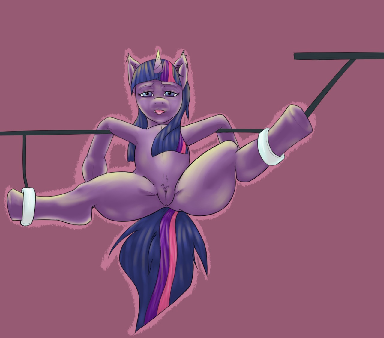 equine female feral friendship_is_magic horse my_little_pony pony purple_hair rule34 smooth_skin tagme twilight_sparkle_(mlp) unicorn