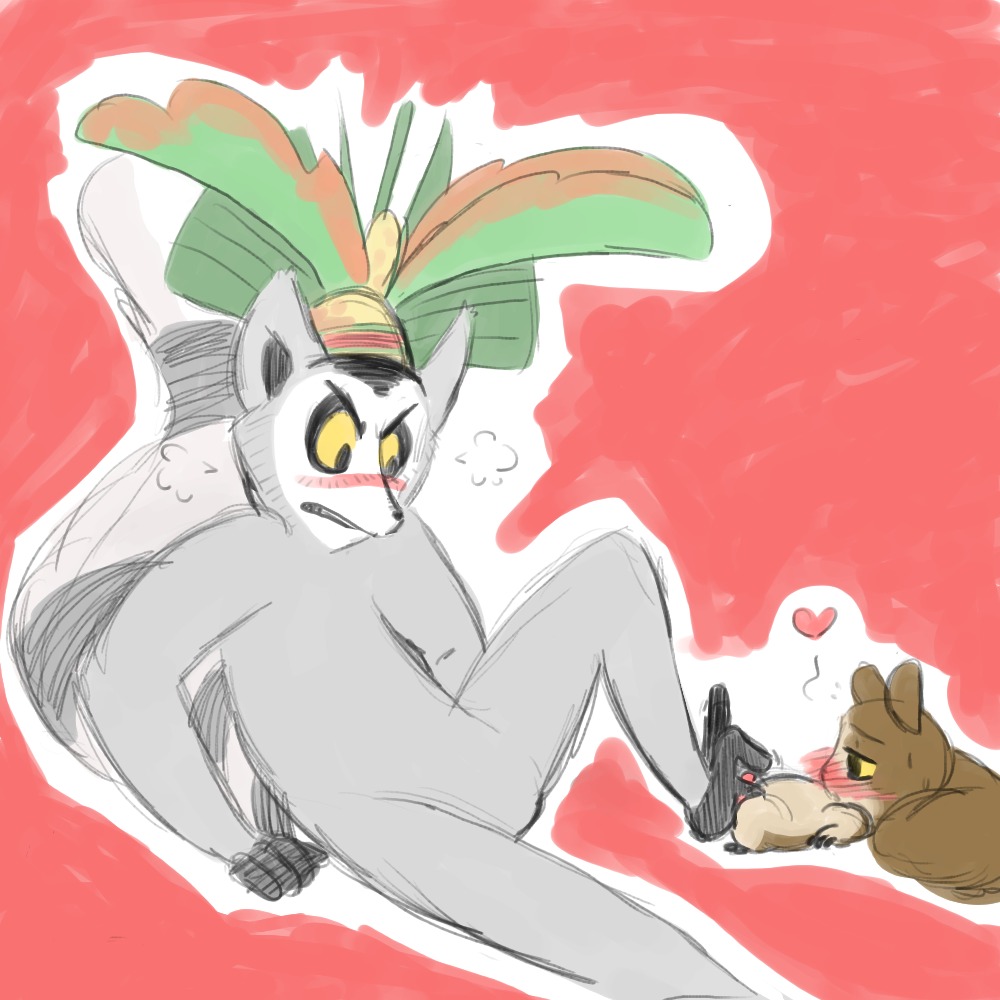 2009 age_difference dreamworks feet feral footjob haplorhine king_julien lemur madagascar_(series) male modestgliscor monkey monkey_boy monkey_feet mort_(madagascar) nickelodeon operationnoslash2 prehensile_feet primate rodent rule34 size_difference strepsirrhine the_penguins_of_madagascar toes yaoi