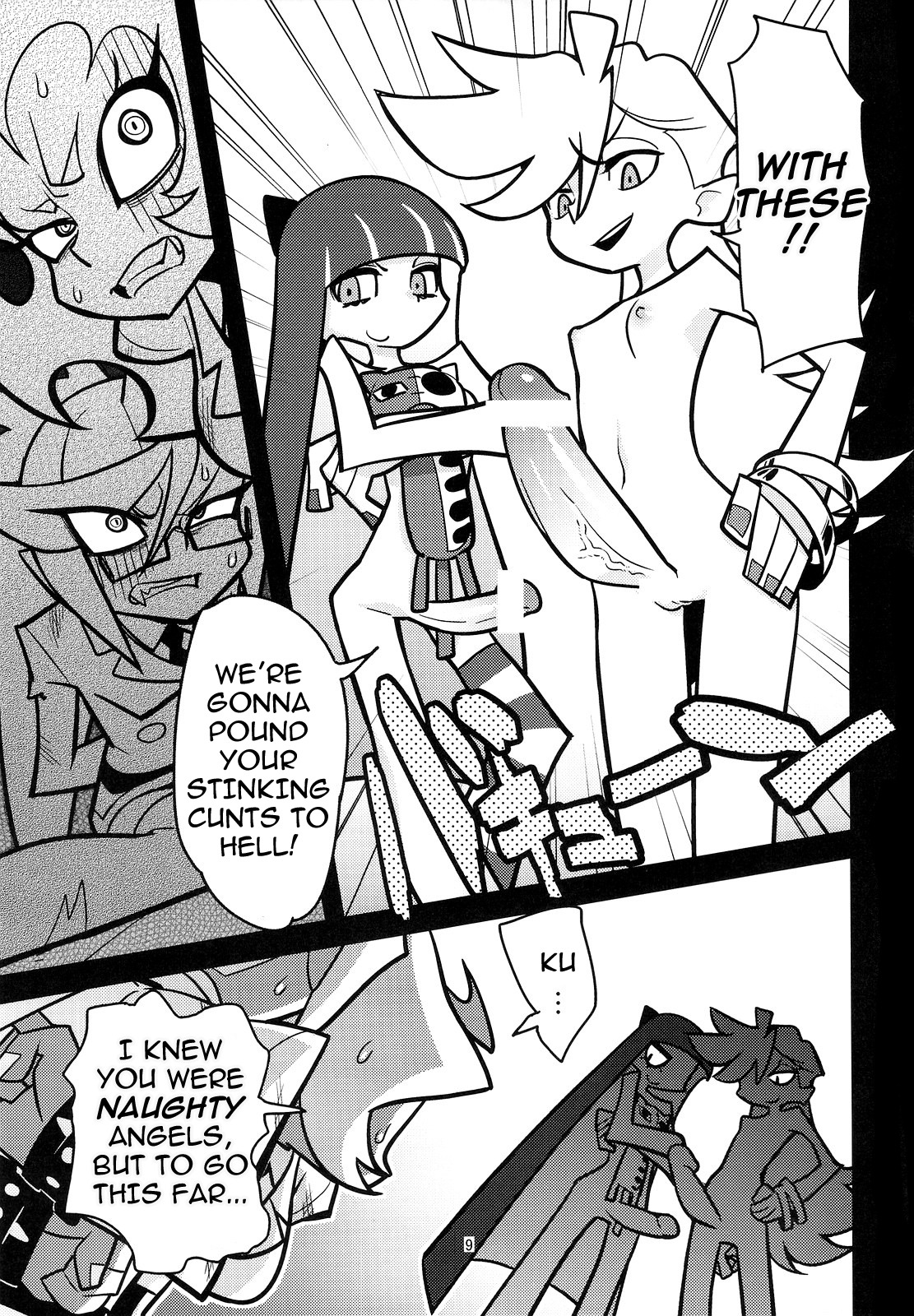 family_swap futanari honekoneko_(psg) intersex kneesocks_daemon panty_&amp;_stocking_with_garterbelt panty_anarchy rule34 scanty_daemon stocking_anarchy