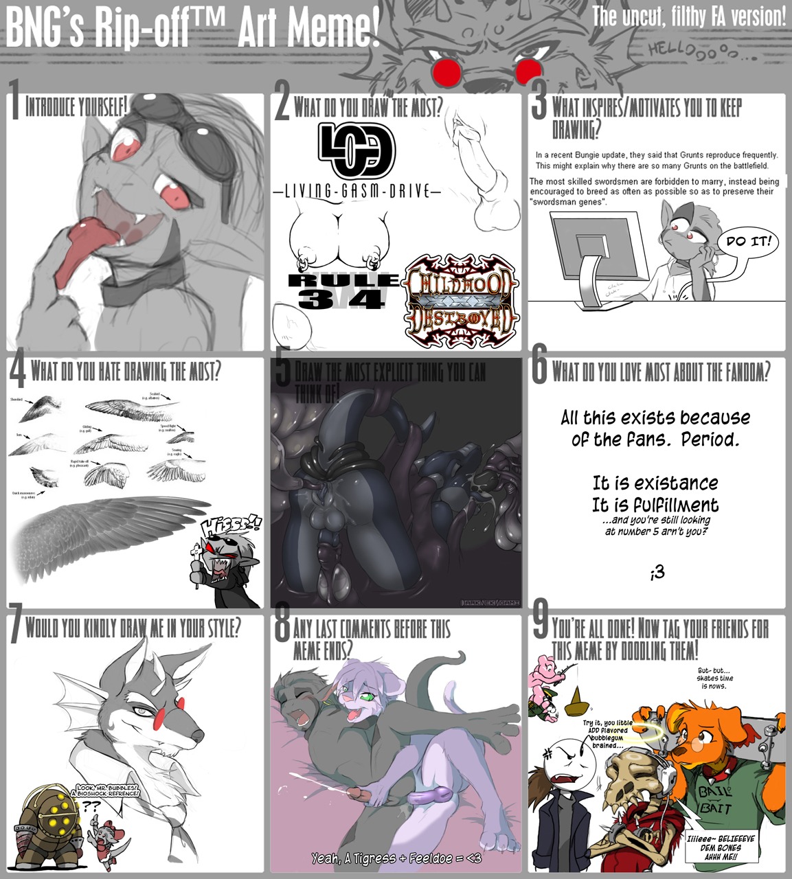 2007 2k_games 4_toes ;3 accessory anal anal_penetration angry animal_genitalia animated_skeleton anthro arm_support backsack balls bed big_breasts big_daddy_(bioshock) bioshock biped black_body black_fur black_hair black_nose blush bodily_fluids bone border bottomwear bow_(feature) bow_accessory bow_ribbon bracelet breasts brown_eyes brown_hair brown_nose butt canid canine canis chin_tuft claws clitoral_hood clitoris clothed clothing collar confusion cross crossed_arms cum cum_in_mouth cum_inside cum_on_butt cum_while_penetrated cumshot dark_nek0gami dialogue dildo domestic_dog double_dildo dress drill duo e621 ear_piercing ejaculation electronics english_text erection exclamation_point eyes_closed eyewear facial_tuft fangs feathered_wings feathers feeldoe feet felid female female_penetrated female_penetrating female_penetrating_male fishing_rod floppy_ears forced fossil_the_undead_anthrosaur frill_(anatomy) from_behind_position fur furniture gami_cross genital_fluids genitals glasses goggles green_eyes grey_background grey_border grey_hair group guide_lines hair hair_accessory hair_bow hair_ribbon halo hat headgear headphones headwear heart_symbol herm hi_res holding_object holding_skateboard holly_oak hoodie horn humanoid_pointy_ears intersex interspecies jacket jewelry licking little_sister_(bioshock) looking_at_viewer looking_up lying male male/female male_penetrated male_penetrating mammal membrane_(anatomy) membranous_frill meme monitor monster multiple_images necktie nipple_piercing nipples nude object_in_ass on_side open_mouth oral oral_penetration orange_body orange_fur orgasm pants pegging penetration penis penis_in_tentacle piercing pink_nose pointy_ears purple_body purple_fur purple_hair question_mark rape red_eyes restrained ribbons scalie sex sex_toy sex_toy_in_ass sex_toy_insertion sheath shirt short_hair signature simple_background sitting skateboard skeleton sketch skull spiked_bracelet spiked_collar spikes spread_legs spread_vulva spreading standing strapon suit tail tail_grab talking_penis teeth tentacle_in_mouth tentacle_penetration tentacle_rape tentacle_sex tentacles text toes tongue tongue_out topwear toying_partner tuft undead uniform vehicle vulva wheel white_background wings wolf
