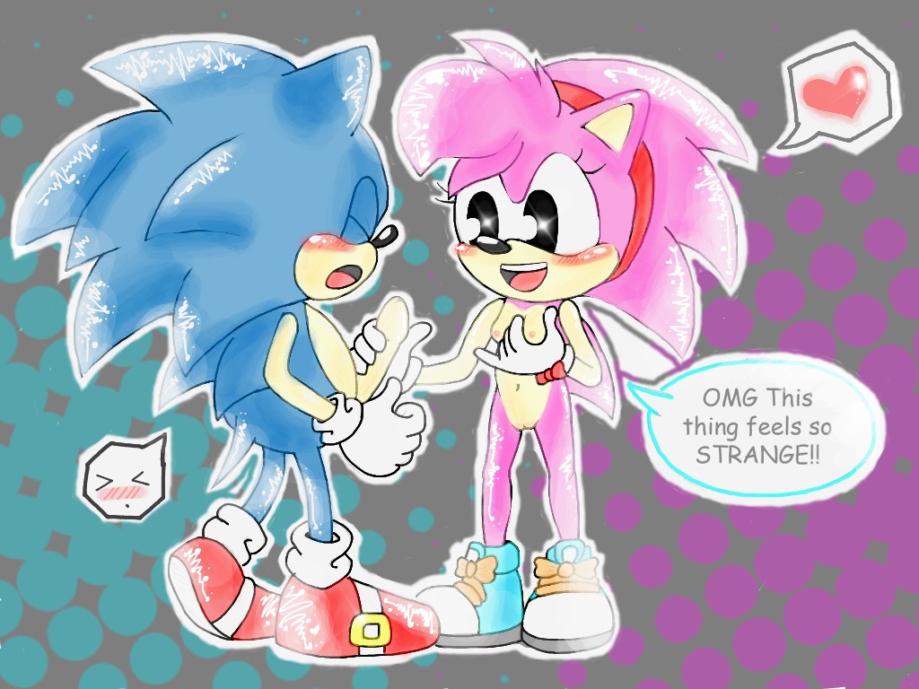 2013 4:3 alpha_channel anthro blue_body blue_fur blush breasts classic_amy_rose classic_sonic classic_sonic_(universe) clothing duo e621 english_text erection eulipotyphlan european_hedgehog eyes_closed female footwear fur genitals happy hedgehog little_cartoon male male/female mammal nipples nude open_mouth orgasm penis pink_body pink_fur sega shoes sketch smile sonic_the_hedgehog sonic_the_hedgehog_(series) surprised text tongue vulva young