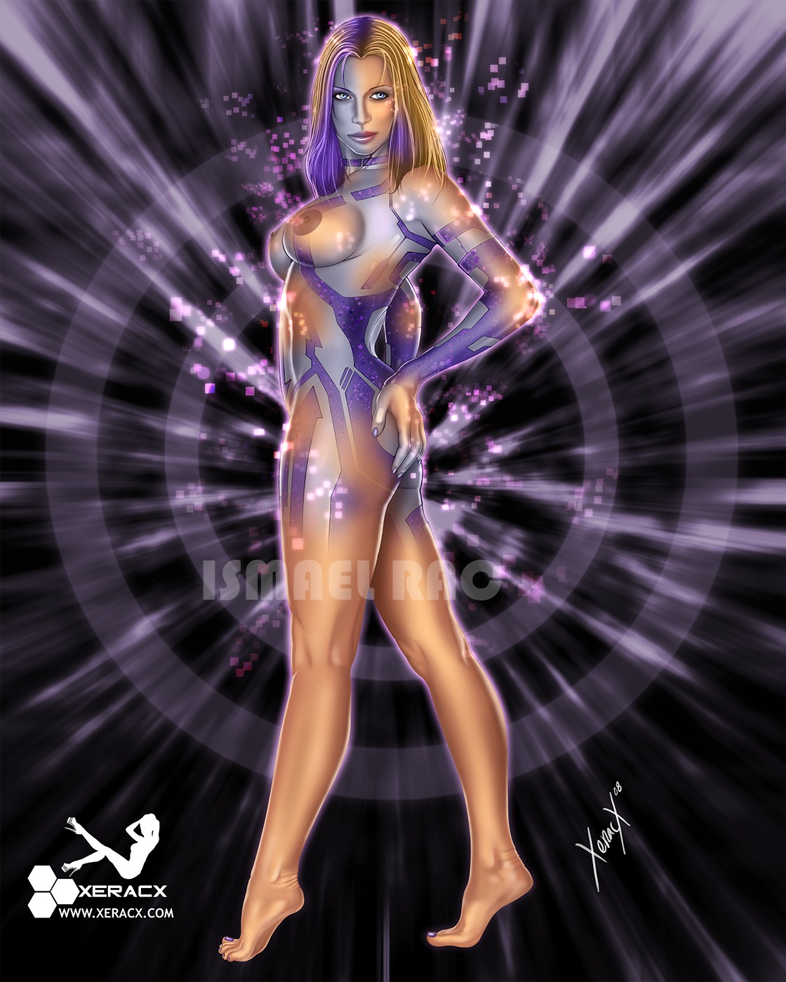 1girls 2d cortana cortana_v1 female female_focus female_only halo_(game) halo_(series) microsoft rule34 tagme transformation xeracx