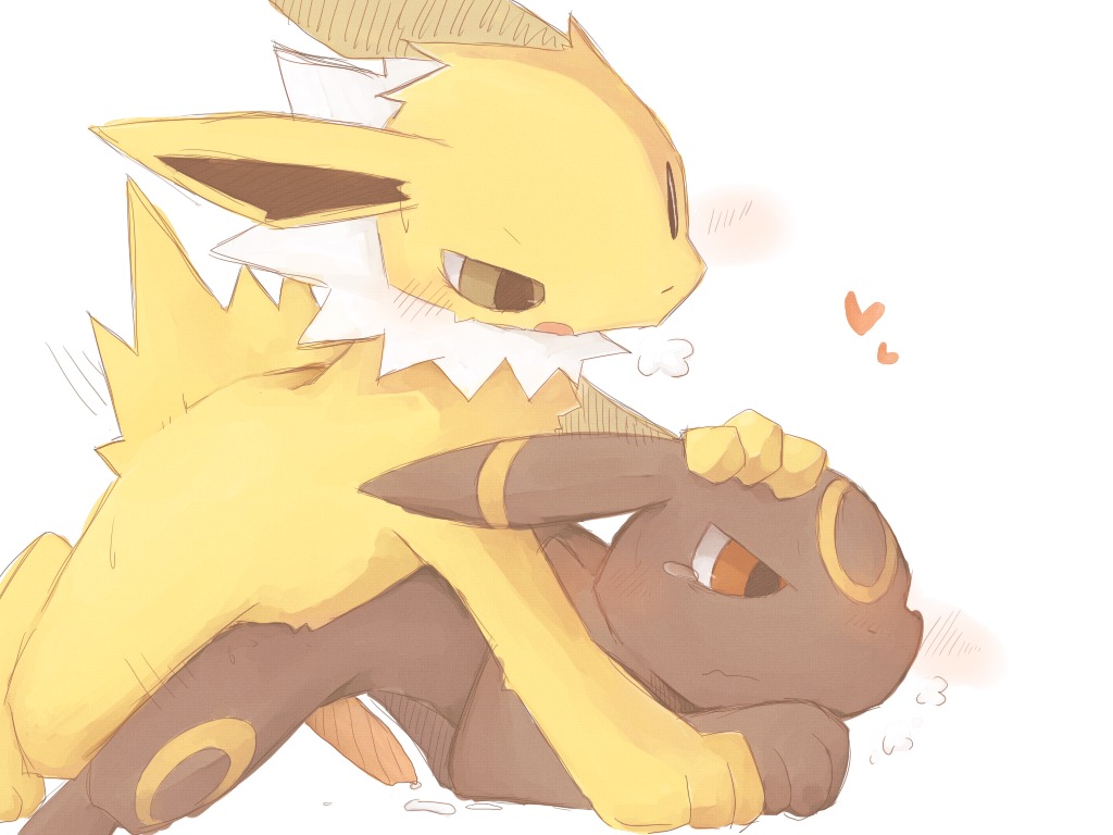 black_fur color cum eeveelution feral feral_on_feral fur jolteon male male_only multiple_males nintendo nude penis pokemon pokemon_(species) rule34 sex side_view tagme umbreon yaoi yellow_fur