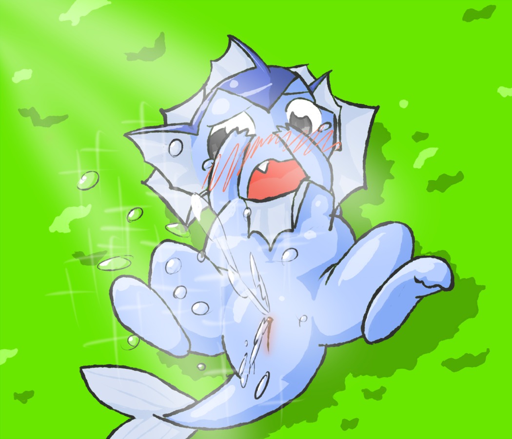 blush color eeveelution female female_only feral lying nintendo nude on_back pok&eacute;mon_(species) pokemon pokemon_(species) pussy pussy_juice rule34 solo spread_legs tagme vaporeon vulva