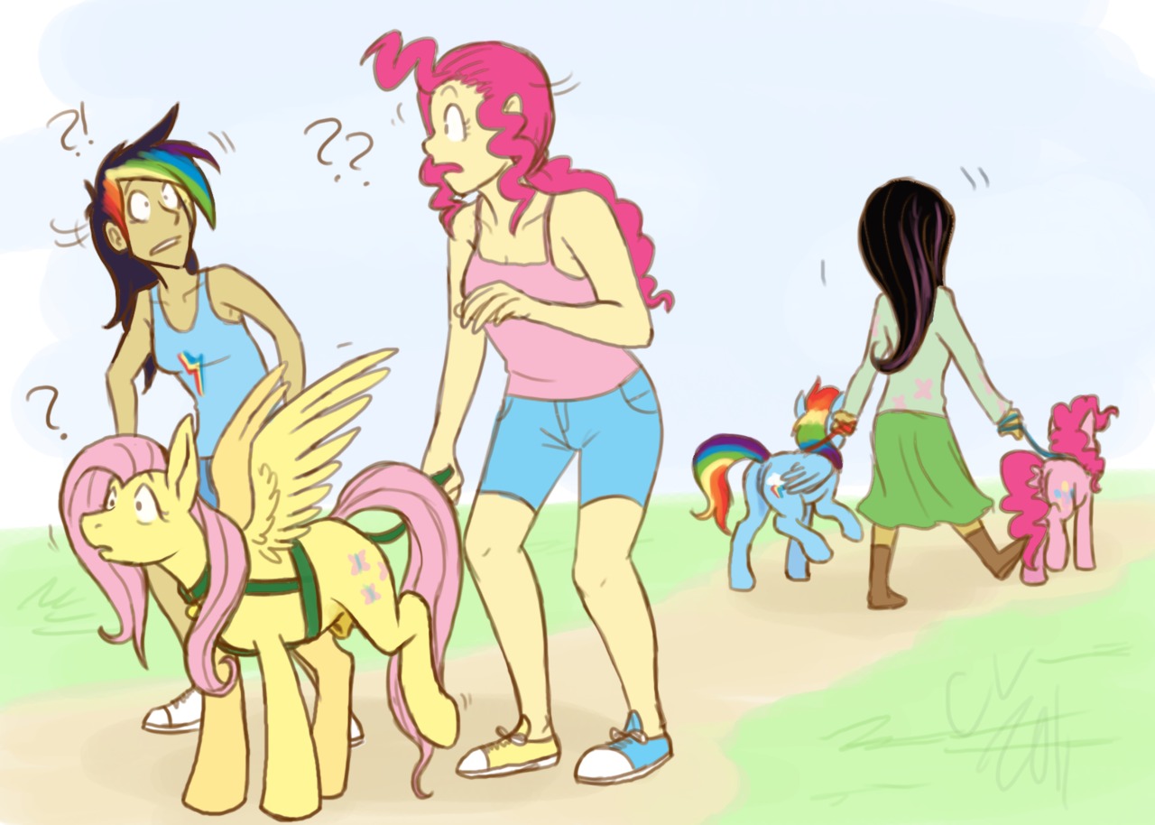 alternate_species animal_genitalia anus arthropod balloon blue_body blue_clothing blue_feathers blue_shirt blue_topwear bottomwear butt butterfly cartoonlion cartoonlion's_futaverse clothed clothing collar confusion crossgender cutie_mark day denim domestic_pet e621 equid equine exclamation_point eyebrows fan_character feathered_wings feathers feral fluttershy_(mlp) footwear friendship_is_magic fully_clothed fully_sheathed fur futashy_(cartoonlion) genitals grass green_bottomwear green_clothing green_shirt green_skirt green_topwear group gynomorph hair hasbro horse human humanized humor inflatable insect interrobang intersex leash lepidopteran mammal mindfuck multicolored_hair multicolored_tail my_little_pony mythological_creature mythological_equine mythology open_mouth pegasus pink_clothing pink_hair pink_shirt pink_topwear pinkie_pie_(mlp) plant pony question_mark rainbow_dash_(mlp) rainbow_hair rainbow_tail raised_eyebrow role_reversal sheath shirt shoes shorts skirt tail teeth topwear trail vulva walkies walking wing_boner wings yellow_body yellow_feathers yellow_fur