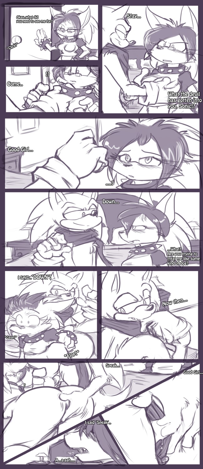 anthro bedroom canine comic domination female fingering glasses hedgehog hybrid male masturbation mel_the_hybrid rule34 sega sex sonic_(series) sonic_the_hedgehog sonic_the_hedgehog_(series) straight wolf