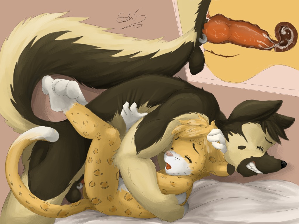 4:3 4_fingers age_difference animal_genitalia animal_penis anthro anthro_on_anthro balls bed bodily_fluids brown_balls brown_body brown_fur brown_tail canid canine canine_genitalia canine_penis canis cheetah clenched_teeth cum cum_in_uterus cum_in_vagina cum_inside cutaway deep_penetration dipstick_tail domestic_dog duo e621 edis_krad embracing_during_sex erection eyes_closed felid feline female female_penetrated fingers fur furgonomic_piercing furgonomics furniture genital_fluids genital_piercing genitals head_grab hug hugging_another internal interspecies knot knotting larger_male larger_on_top looking_pleasured lying male male/female male_penetrating male_penetrating_female mammal markings multicolored_body multicolored_fur nude older_male on_back on_bed on_top open_mouth penetration penile penile_penetration penis penis_in_vagina piercing pink_nose sex sheath sheath_piercing side_view size_difference smaller_female smaller_on_bottom smaller_penetrated snout spots spotted_body spotted_fur tail tail_markings tan_knot tan_penis teeth torso_grab two_tone_body two_tone_fur two_tone_tail uterus vaginal vaginal_knotting vaginal_penetration vulva white_tail wrapped_missionary_position yellow_body yellow_fur yellow_tail young young_anthro young_female younger_penetrated