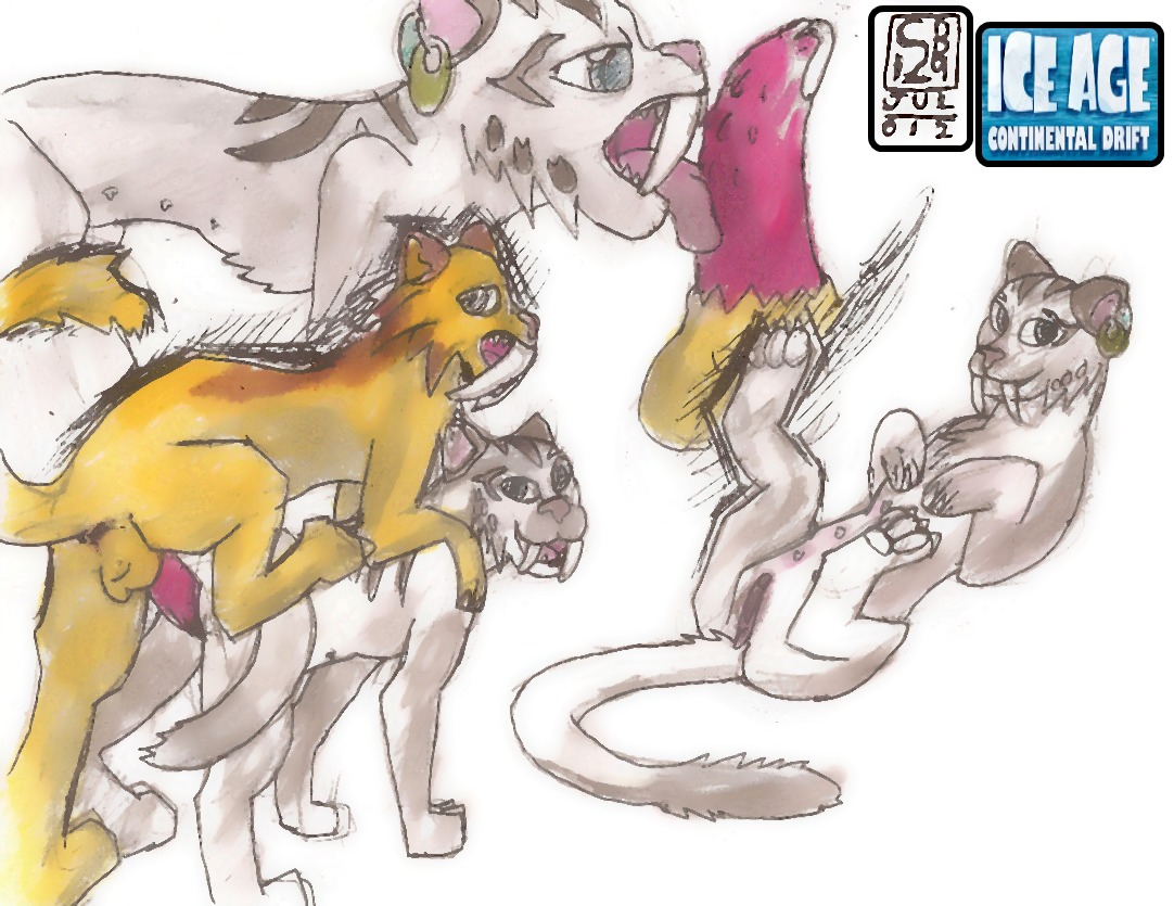 alternate_species blue_sky_studios bodily_fluids cb129 diego_(ice_age) digitigrade duo e621 erection fangs felid female female_penetrated feral feral_on_feral genital_fluids genitals ice_age_(series) licking male male/female male_penetrating male_penetrating_female mammal oral pantherine penetration penile penile_penetration penis penis_in_vagina penis_lick precum prehistoric_species quadruped saber-toothed_tiger sabertooth_(anatomy) sex shira_(ice_age) snow_leopard tail teeth tongue tongue_out toony vaginal vaginal_penetration vulva