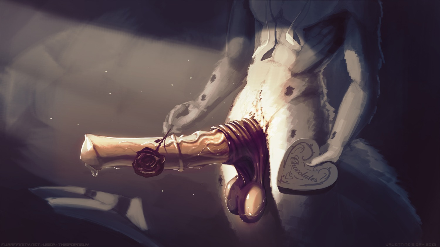 16:9 abs animal_genitalia animal_penis anthro balls biped bodily_fluids cum cum_on_penis e621 equid equine equine_genitalia equine_penis erection flower fur genital_fluids genitals gift glistening grasp heart_symbol hi_res holding_flower holding_gift holding_object horse light male mammal muscular muscular_anthro muscular_male pecs penis plant precum raised_arm rose_(flower) shadow solo standing stem sunlight thispornguy vein widescreen